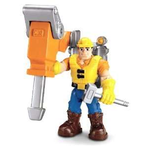    Fisher Price Hero World Rescue Heroes Jack Hammer Toys & Games