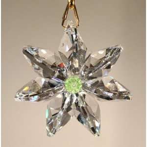  Swarovski Crystal Daisy Ornament   Clear 
