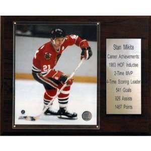  NHL Stan Mikita Chicago Blackhawks Career Stat Plaque 
