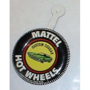  Vintage 1967 Mattel Hot Wheels Badge  Custom Cougar 