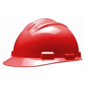  Bullard S61 Hard Hat w/ Ratchet Suspension, Red Health 