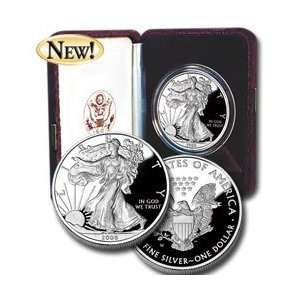  Silver Eagle Dollar in Proof Condition Toys & Games