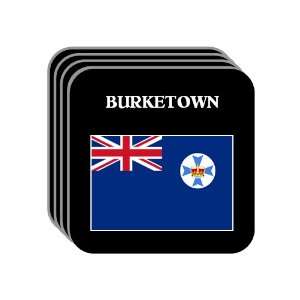  Queensland   BURKETOWN Set of 4 Mini Mousepad Coasters 
