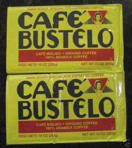 Cafe Bustelo Espresso 2/10 oz Bricks (Cuban Coffee)  