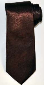 Chocolate Brown Covona Boy Necktie Kid Size Wedding Tie  