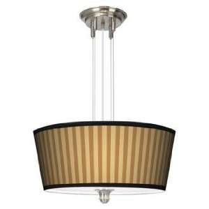  Butterscotch Vertical 18 Wide 3 Light Pendant Chandelier 