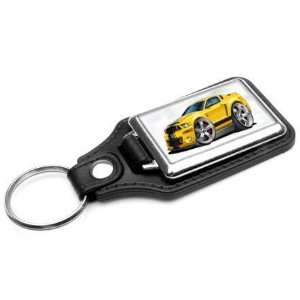  Shelby GT500 Super Snake Leather Key Ring NEW Everything 
