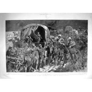  1901 NIGHT ATTACK BOER CONVOY MOUNTED INFANTRY WAR