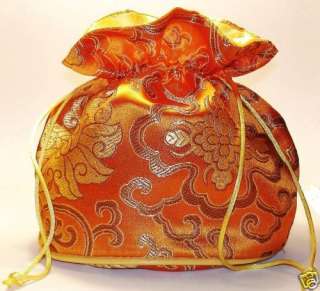 These Large Brocade Pouches / Handbags are constructed in a heavy 