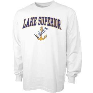  NCAA Lake Superior State Lakers Youth White Bare 