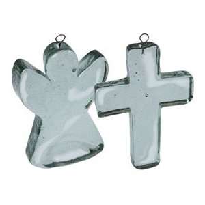  Recycled Glass Ornaments   Angel