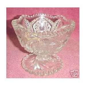  Vintage Pressed Glass Candy Dish 