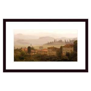  Tuscan Mist Jim Chamberlain Framed Wall Art, Beech Wood 