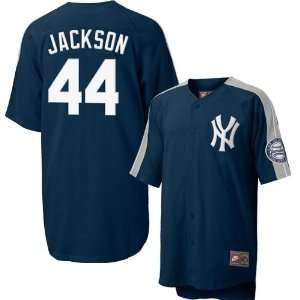  Nike New York Yankees #44 Reggie Jackson Navy Deep Fly Jersey 