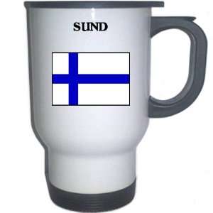  Finland   SUND White Stainless Steel Mug Everything 