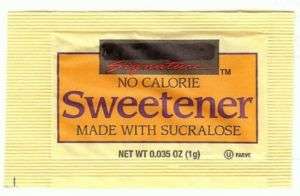 Sucralose 1000 Pack   Made in USA   LOW SHIPPING  