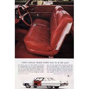  Cadillac 1964 Vintage Ad   (General Motors) # 52 Zoom 