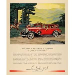  1933 Ad La Salle Cadillac Car General Motors Detroit 
