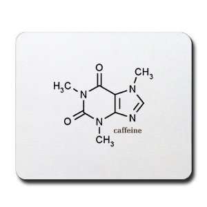  Caffeine Molecule Funny Mousepad by  Office 
