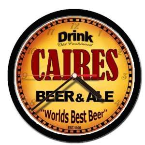  CAIRES beer and ale cerveza wall clock 