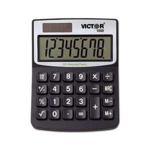  Victor® VCT 1000 1000 MINIDESK CALCULATOR, SOLAR/BATTERY 
