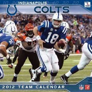  NFL Indianapolis Colts 2012 Wall Calendar