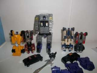 Transformers Original G1 Stunticons Menasor #1  
