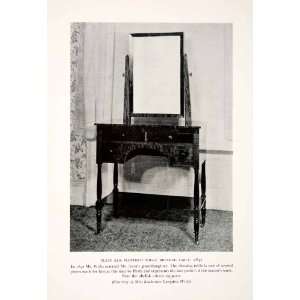  1939 Print Duncan Phyfe Dressing Table Furniture Maker 