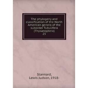   of the suborder Tubulifera (Thysanoptera) Lewis J. Stannard Books