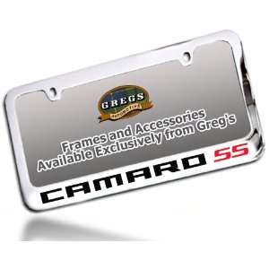  Camaro SS License Plate Frame Automotive