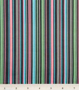 Heidi Grace Lovebirds Stripe Fabric 1/2 yard  
