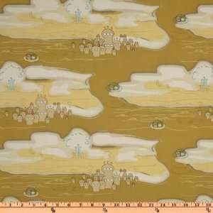 44 Wide Marty Goes To Mars Welcoming Party Ivory/Cream Fabric By The 