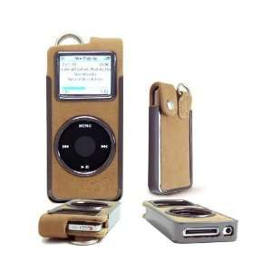 Kroo Cayman Apple iPod Nano Accessory Case   Cream Suede   Clearance 