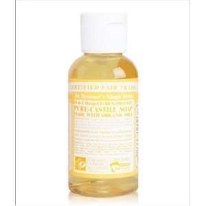  Castile Liquid Soap Organic Citrus 2 Ounces Beauty