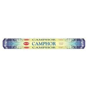  Camphor   20 Stick Hex Tube   HEM Incense Beauty