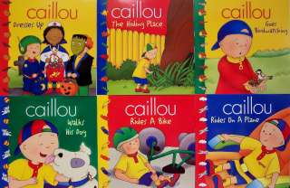 CAILLOU MY STORYTIME BOX 6 Book Box Set NEW 9782894507698  