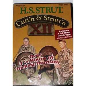  H.S. STRUT CUTTN & STRUTTN TURKEY HUNTING DVD 