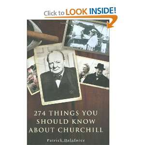   You Should Know About Churchill [Hardcover] Patrick Delaforce Books