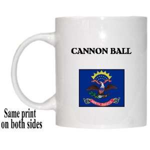  US State Flag   CANNON BALL, North Dakota (ND) Mug 