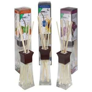   Reed Diffuser Set of 3, Fresh Linen, Mandarin and Sweet Pea, 6.6 Ounce