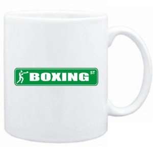  New  Boxing Street Sign  Mug Sports