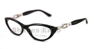 NEW BVLGARI EYEGLASSES BV 4036B BLACK OPTICAL RX 501  