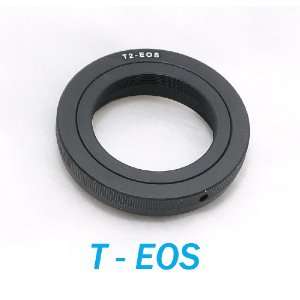  EzFoto T/T2 Mount Lens to Canon EOS Camera Adapter, fits Canon 