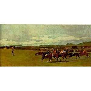  Rome Horse Races At Capannelle    Print