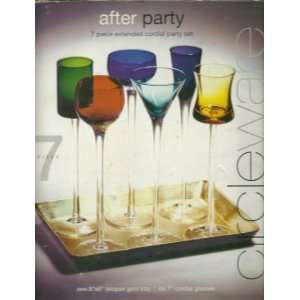  Circleware   After Party   7 Piece Extended Cordial Party 