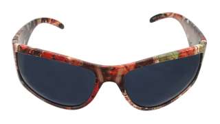 Red Camouflage Print Sport Sunglasses Hunting Camo  