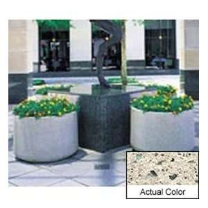   Round Planter   Weatherstone Glass C4 48x26 Patio, Lawn & Garden