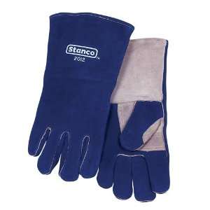  Stanco Deluxe Import Welder Glove   Navy Blue   Size XL 