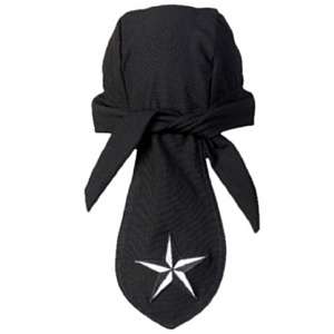  Schampa Tri Danna White and Black Stars Patch Headwear 