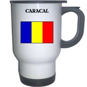  Romania   CARACAL White Stainless Steel Mug Everything 